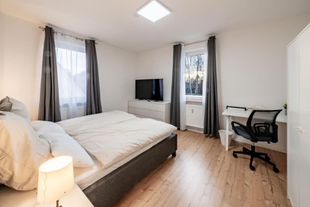 Modernisiertes Altbau 3-Zi Apartment リンテルン エクステリア 写真